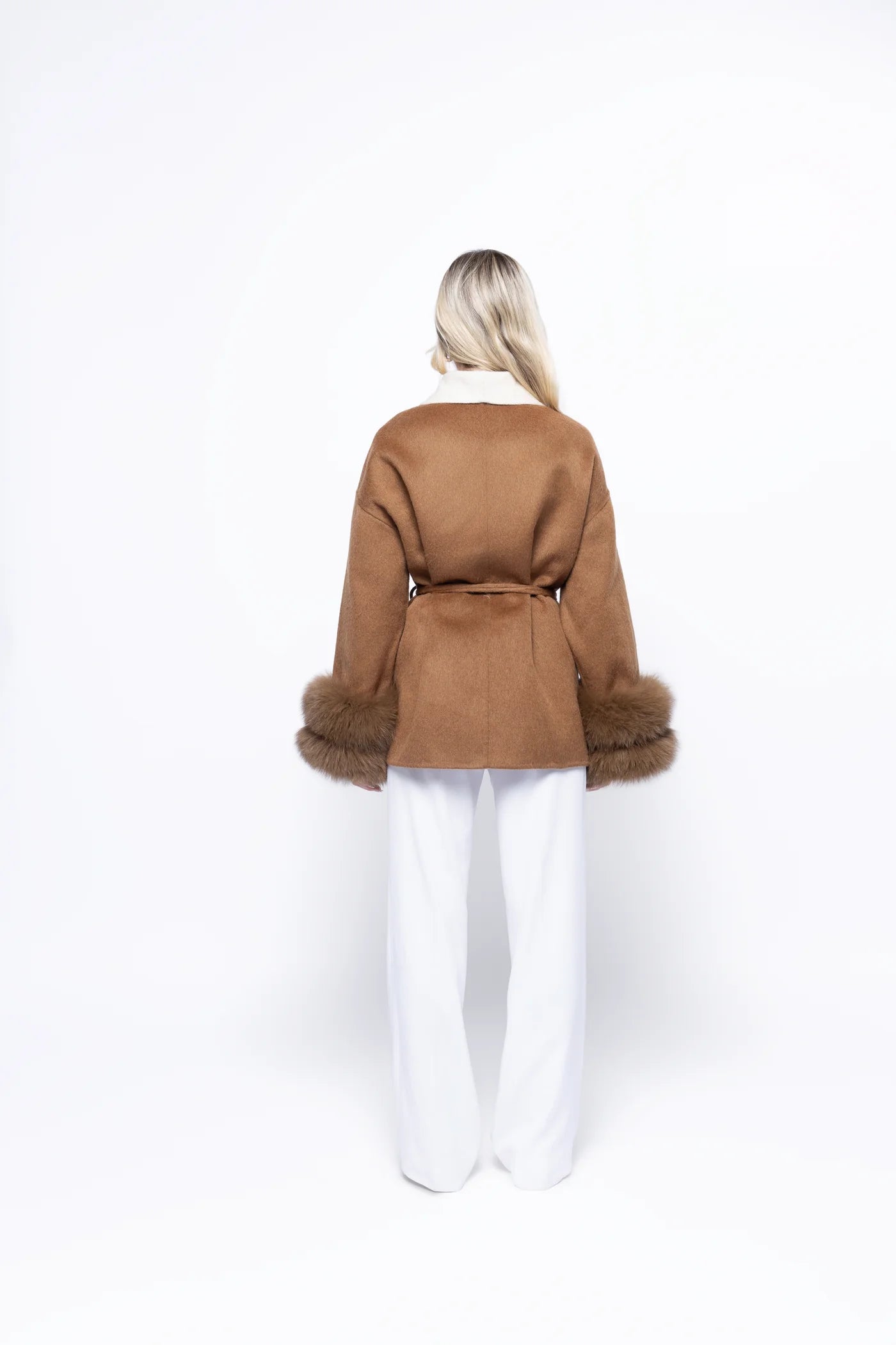 Manteau Camel Luxe