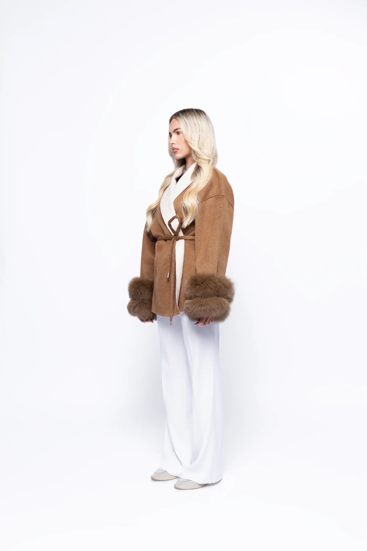 Manteau Camel Luxe